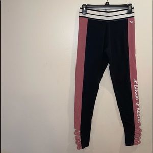 PINK Leggings w/ Band + Braid - Victoria Secret